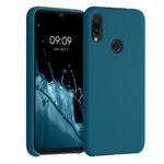 Husa pentru Xiaomi Redmi Note 7/Redmi Note 7 Pro, Silicon, Verde, 48714.57, Kwmobile fotografia produsului