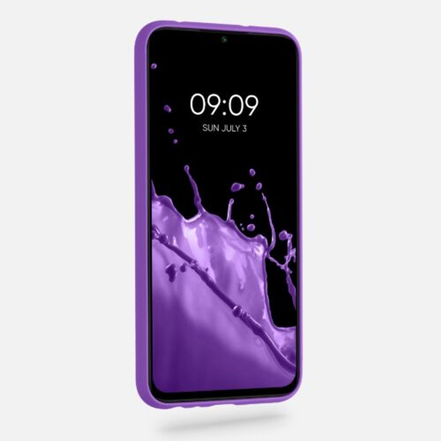 Husa pentru Xiaomi Redmi Note 8, Silicon, Mov, 50180.221, Kwmobile fotografia produsului View 6 L