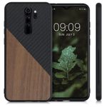 Husa pentru Xiaomi Redmi Note 8 Pro, Lemn, Maro, 56622.01, Kwmobile fotografia produsului View 2 S