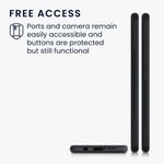 Husa pentru Xiaomi Redmi Note 8 Pro, Lemn, Maro, 56622.01, Kwmobile fotografia produsului View 5 S