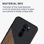 Husa pentru Xiaomi Redmi Note 8 Pro, Lemn, Maro, 56622.01, Kwmobile fotografia produsului View 4 S