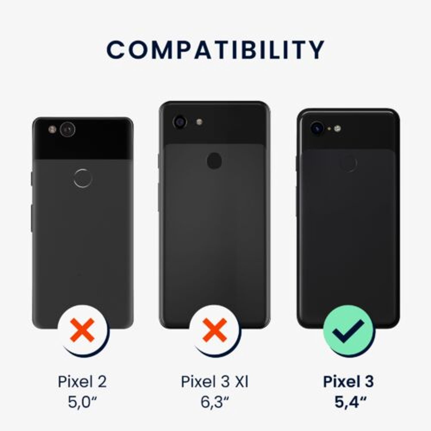 Husa Kwmobile pentru Google Pixel 3, Silicon, Albastru, 45967.202 fotografia produsului View 3 L