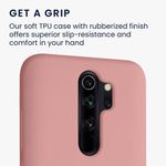 Husa Kwmobile pentru Xiaomi Redmi Note 8 Pro, Silicon, Roz, 50248.193 fotografia produsului View 3 S