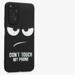 Husa Kwmobile pentru Xiaomi Redmi Note 11/Redmi Note 11s, Silicon, Negru/Alb, 57387.01 fotografia produsului View 7 S