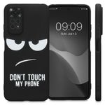 Husa Kwmobile pentru Xiaomi Redmi Note 11/Redmi Note 11s, Silicon, Negru/Alb, 57387.01 fotografia produsului