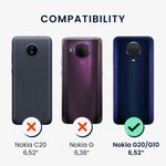 Husa Kwmobile pentru Nokia G20/G10, Silicon, Multicolor, 57747.01 fotografia produsului View 5 S