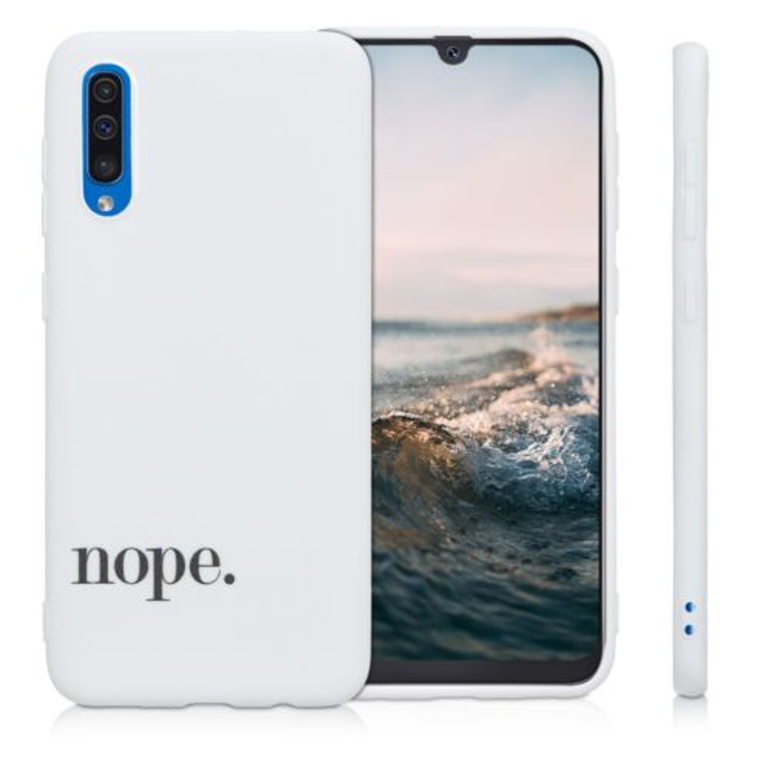 Husa pentru Samsung Galaxy A50, Silicon, Negru, 48656.05 fotografia produsului View 2 L