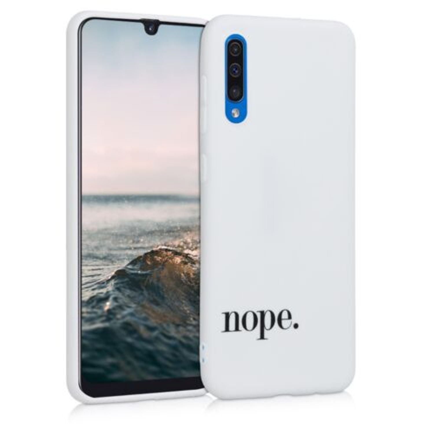 Husa pentru Samsung Galaxy A50, Silicon, Negru, 48656.05 fotografia produsului