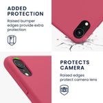 Husa Kwmobile pentru Apple iPhone XR, Silicon, Roz, 45910.238 fotografia produsului View 3 S