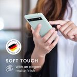 Husa Kwmobile pentru Google Pixel 6a, Silicon, Verde, 57799.200 fotografia produsului View 4 S