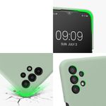 Husa Kwmobile pentru Samsung Galaxy A13, Silicon, Verde, 57832.172 fotografia produsului View 7 S