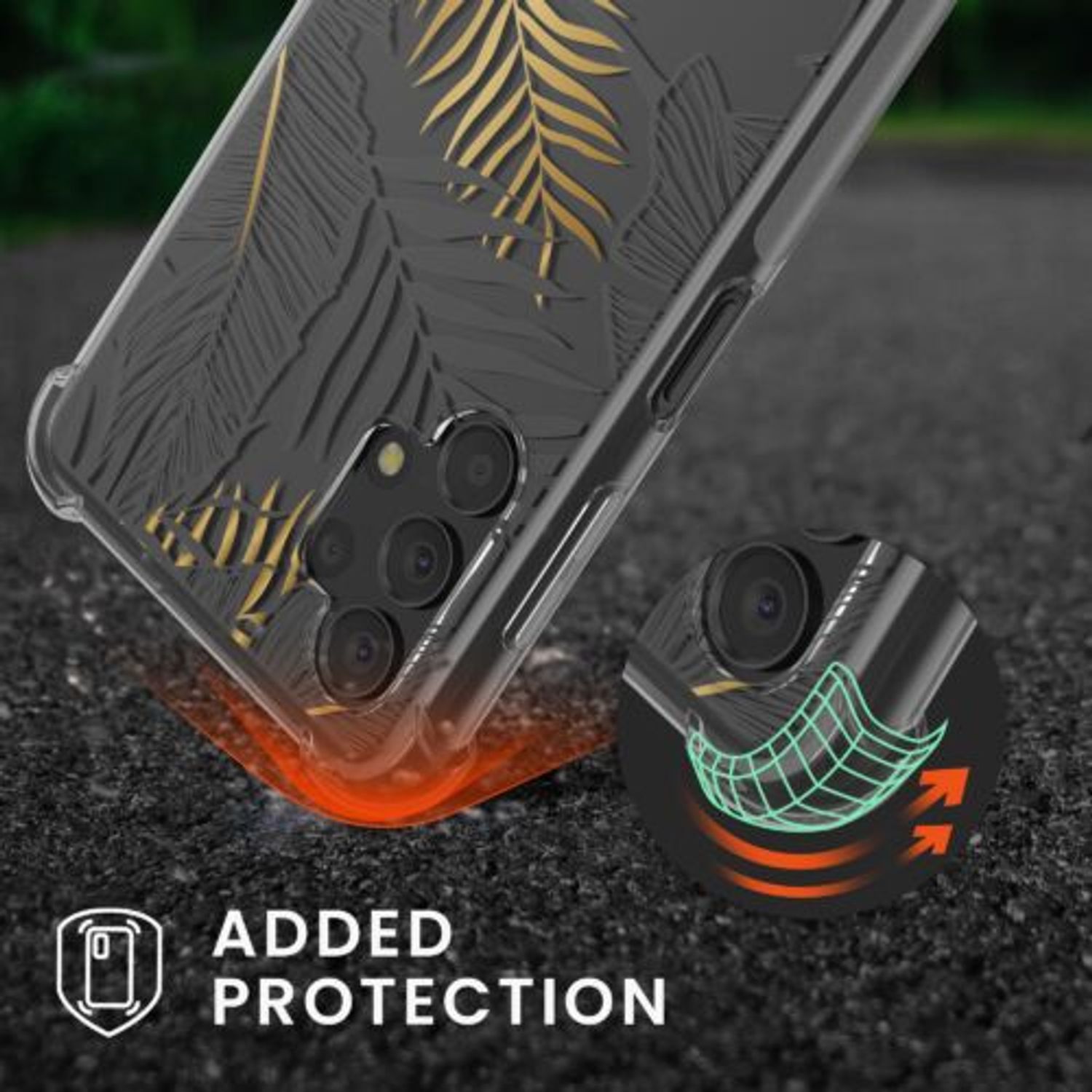 Husa Kwmobile pentru Samsung Galaxy A13, Silicon, Multicolor, 58232.01 fotografia produsului View 7 L