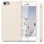 Husa pentru Apple iPhone 5/iPhone 5s/iPhone SE, Silicon, Crem, 42766.16 fotografia produsului View 15 S