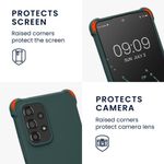 Husa Kwmobile pentru Samsung Galaxy A53 5G, Silicon, Verde, 58566.169 fotografia produsului View 3 S