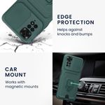 Husa Kwmobile pentru Xiaomi Redmi Note 11/Redmi Note 11s, Silicon, Verde, 57717.169 fotografia produsului View 3 S