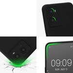 Husa Kwmobile pentru OPPO A76/A96, Silicon, Negru, 59147.01 fotografia produsului View 7 S