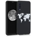 Husa pentru Samsung Galaxy A50, Silicon, Negru, 48656.01 fotografia produsului