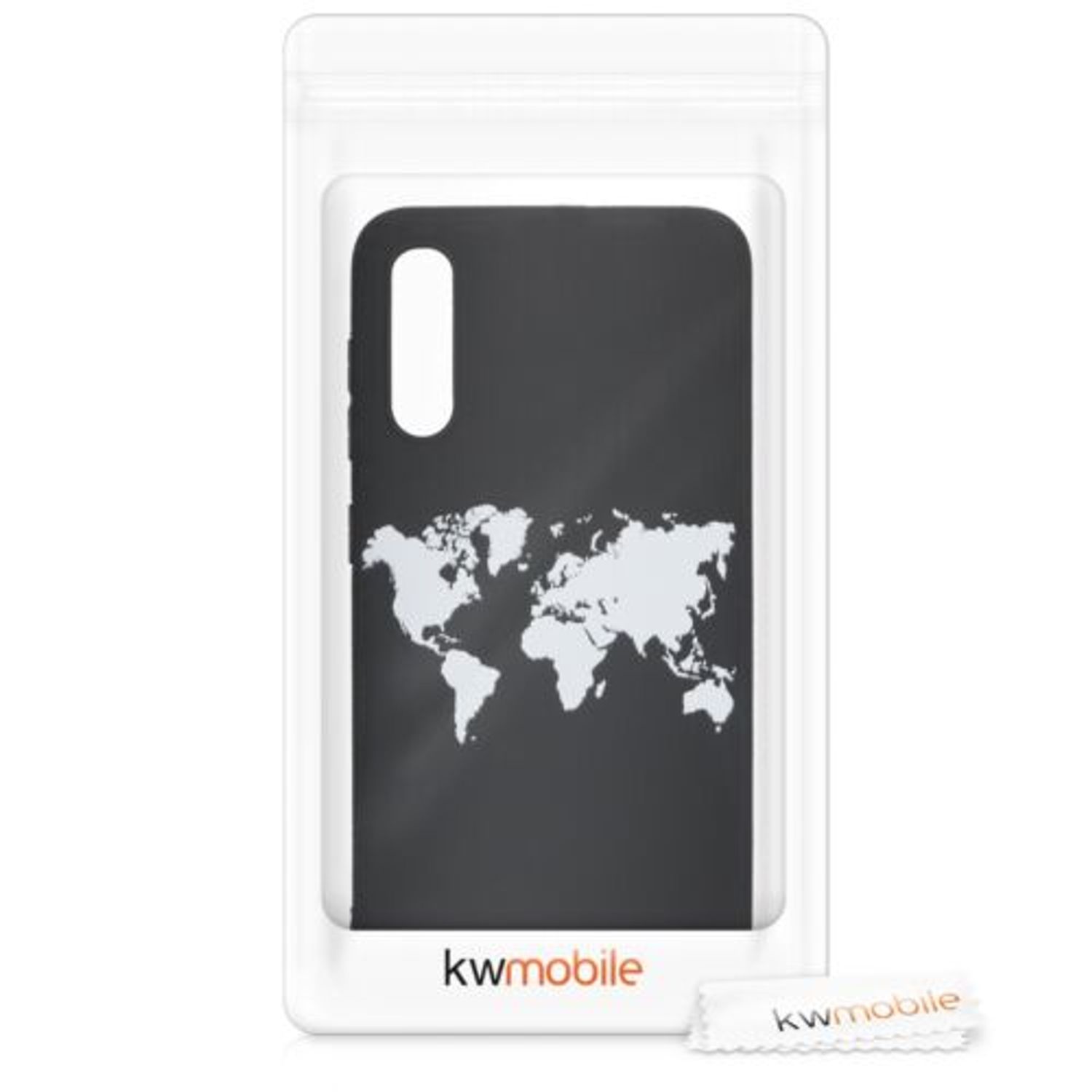 Husa pentru Samsung Galaxy A50, Silicon, Negru, 48656.01 fotografia produsului View 7 L