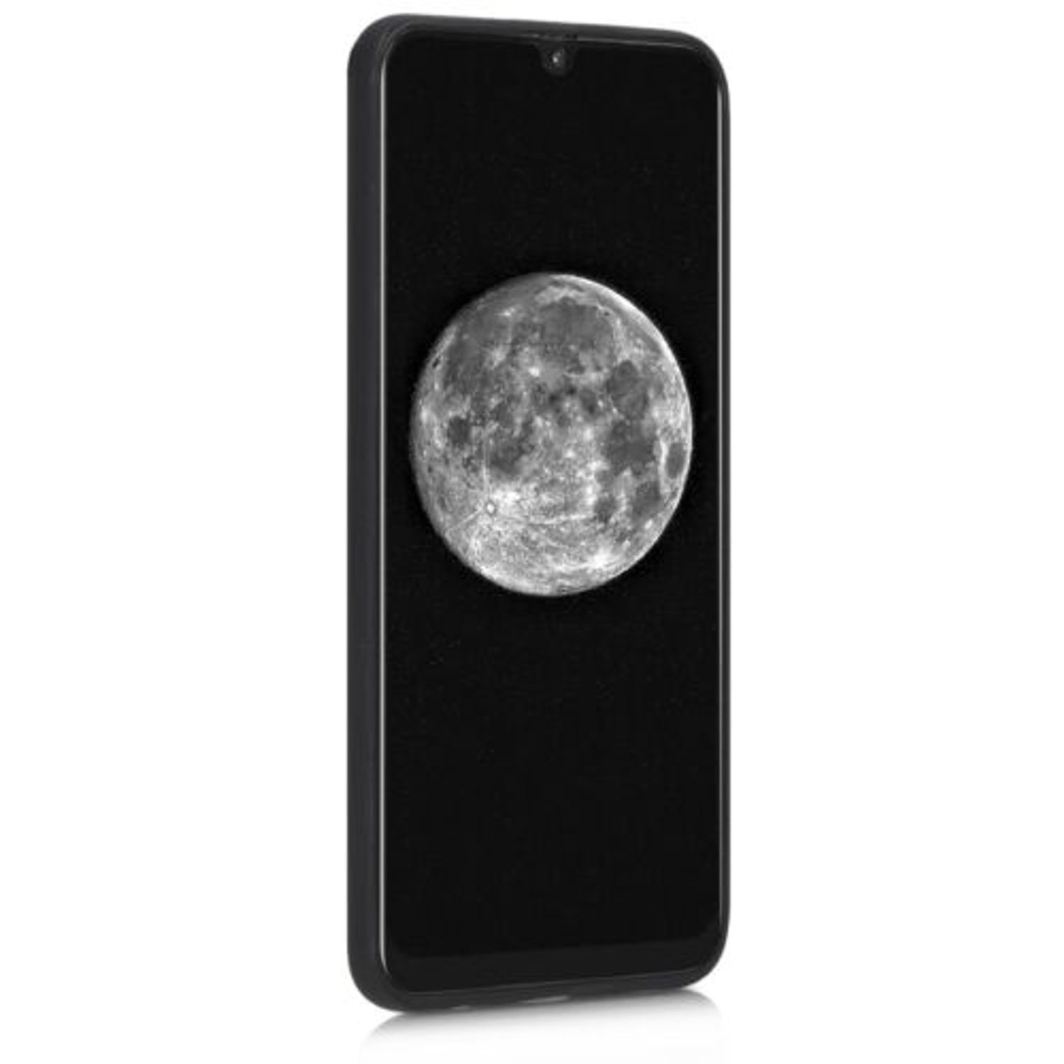 Husa pentru Samsung Galaxy A50, Silicon, Negru, 48656.01 fotografia produsului View 3 L