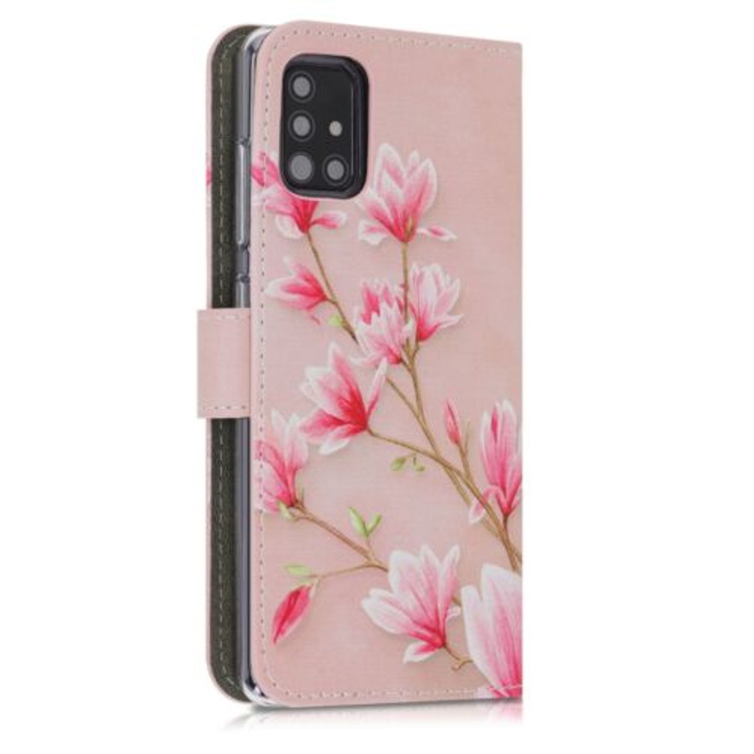 Husa pentru Samsung Galaxy A51, Piele ecologica, Multicolor, 51193.07 fotografia produsului View 4 L