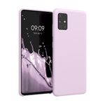 Husa pentru Samsung Galaxy A51, Silicon, Mov, 51197.140 fotografia produsului