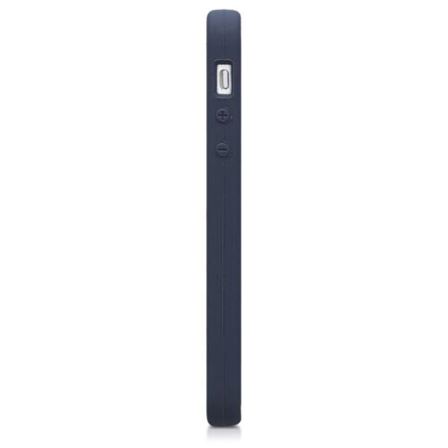 Husa pentru Apple iPhone 5/iPhone 5s/iPhone SE, Silicon, Albastru, 42766.53 fotografia produsului View 5 L