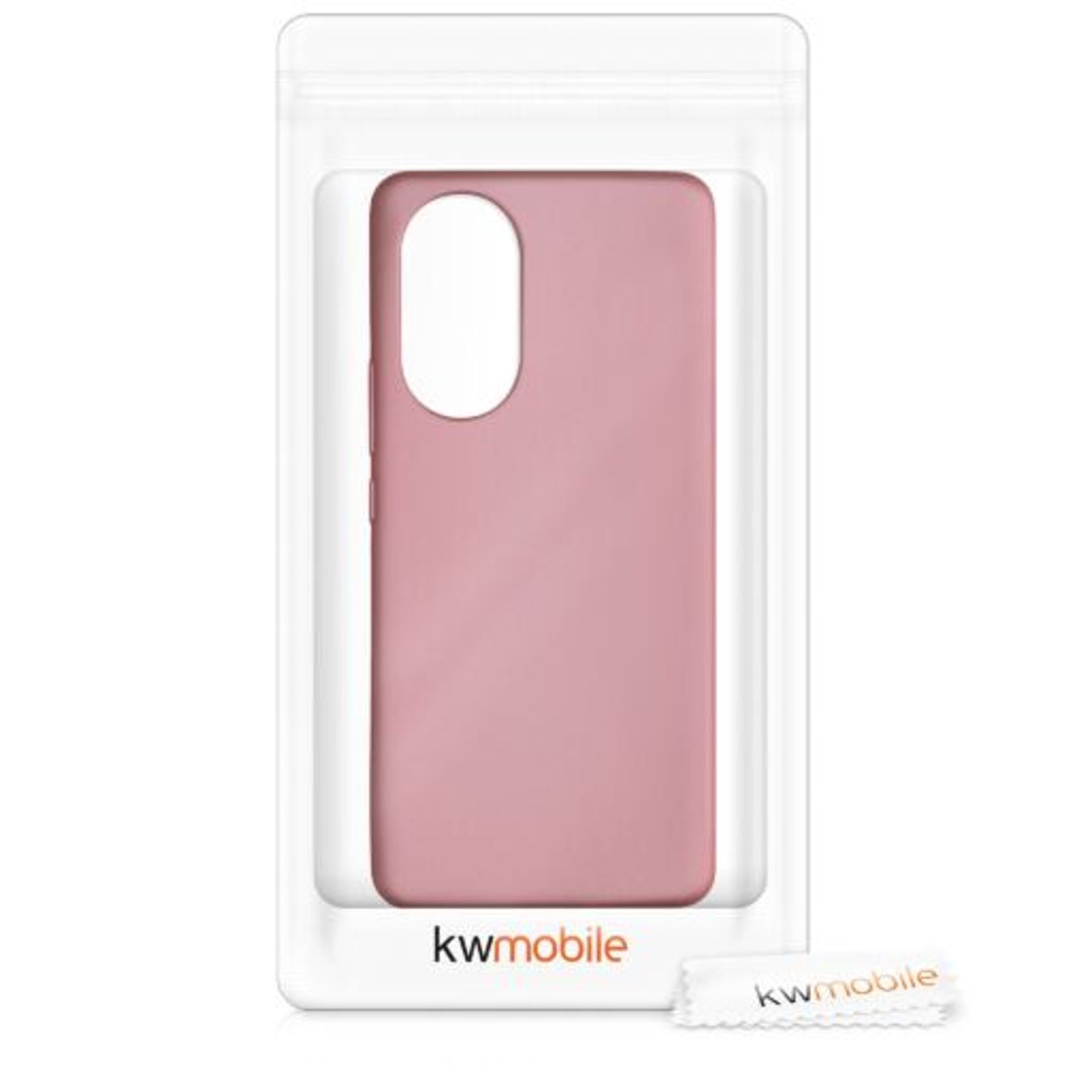 Husa pentru Honor 50, Silicon, Rose Gold, 55784.31 fotografia produsului View 5 L