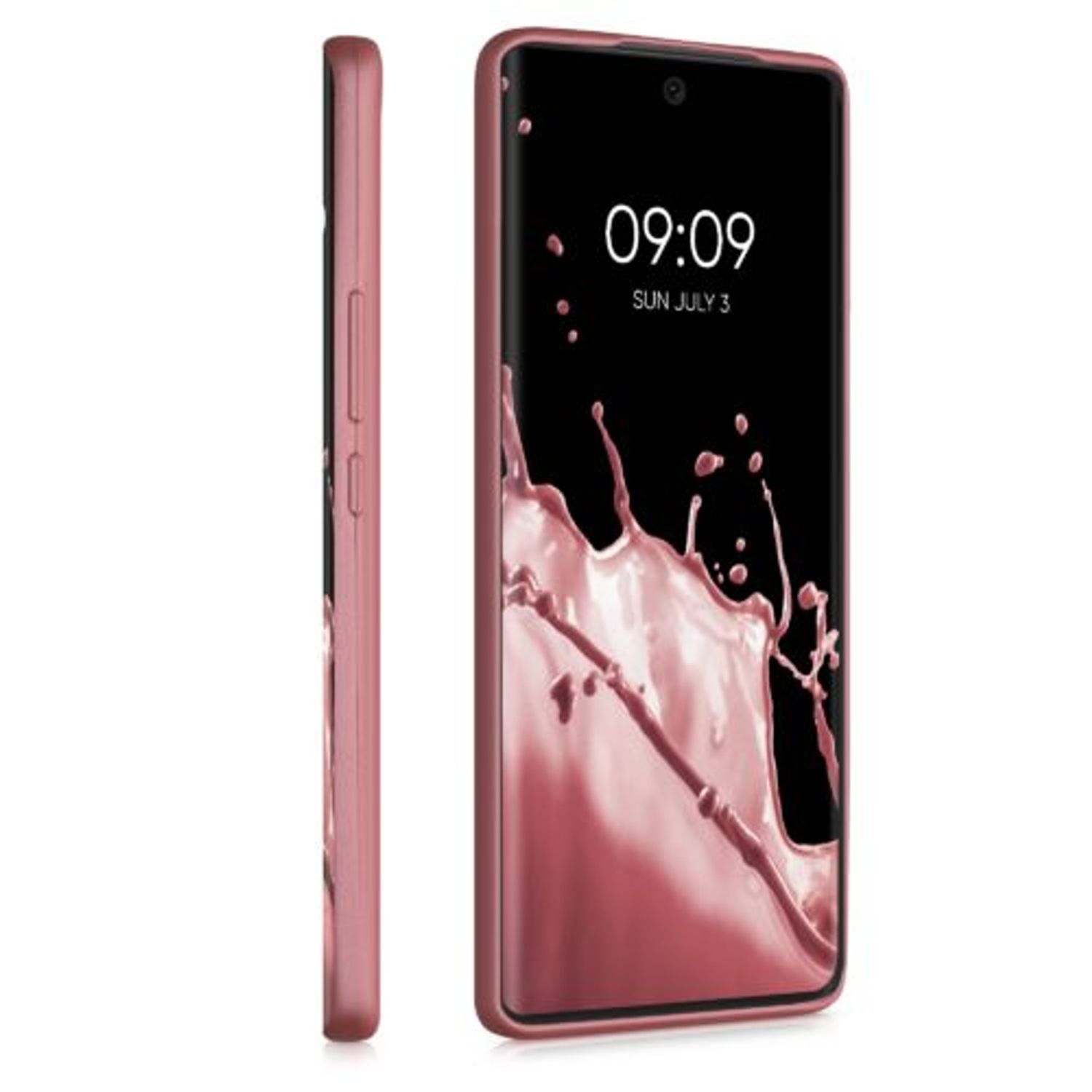 Husa pentru Honor 50, Silicon, Rose Gold, 55784.31 fotografia produsului View 7 L