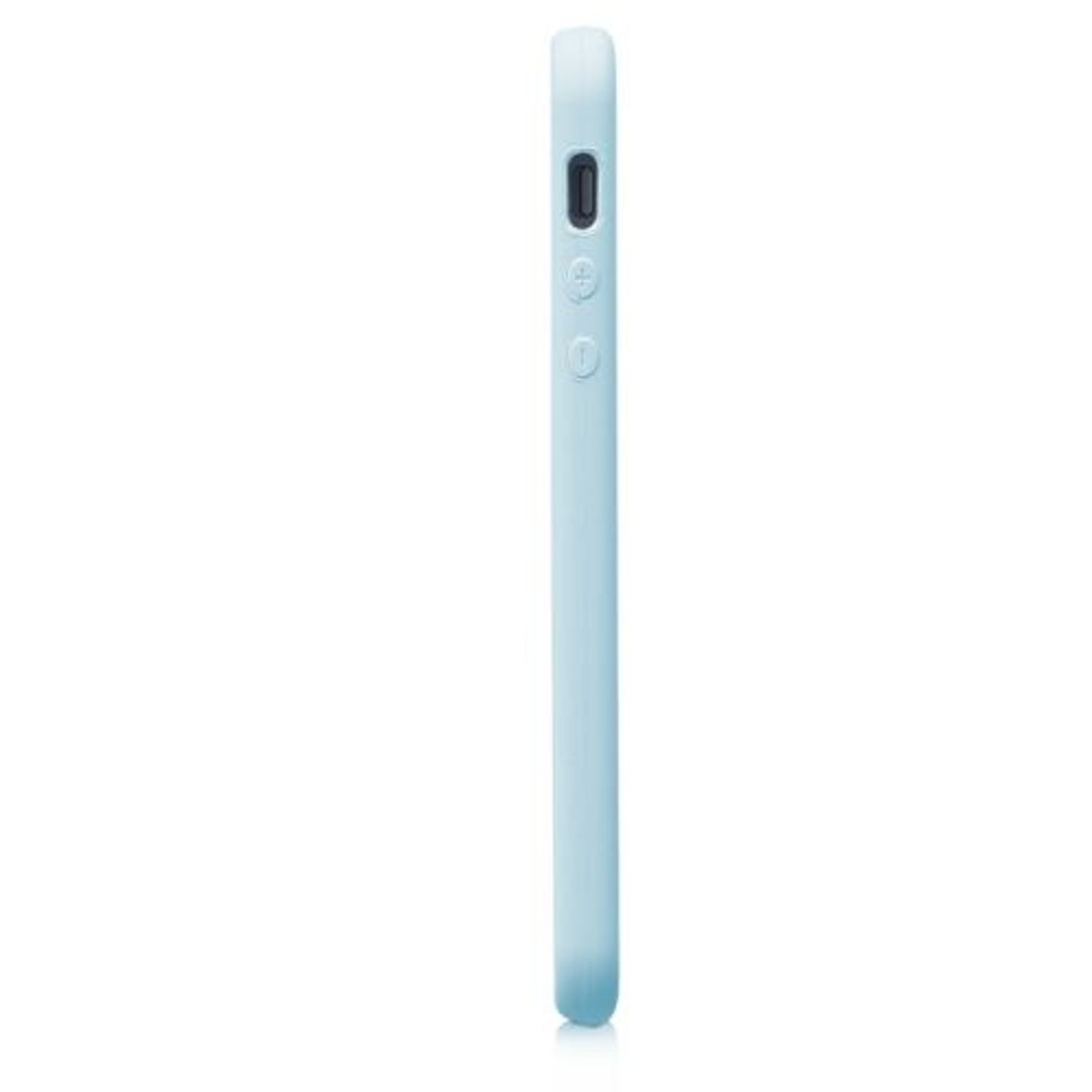 Husa pentru Apple iPhone 5/iPhone 5s/iPhone SE, Silicon, Albastru, 42766.58 fotografia produsului View 5 L
