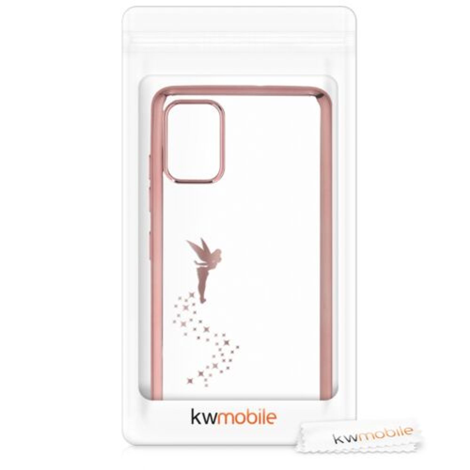 Husa pentru Samsung Galaxy A51, Silicon, Rose Gold, 51434.01 fotografia produsului View 7 L