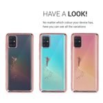 Husa pentru Samsung Galaxy A51, Silicon, Rose Gold, 51434.01 fotografia produsului View 5 S