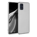 Husa pentru Samsung Galaxy A51, Silicon, Silver, 51201.67 fotografia produsului