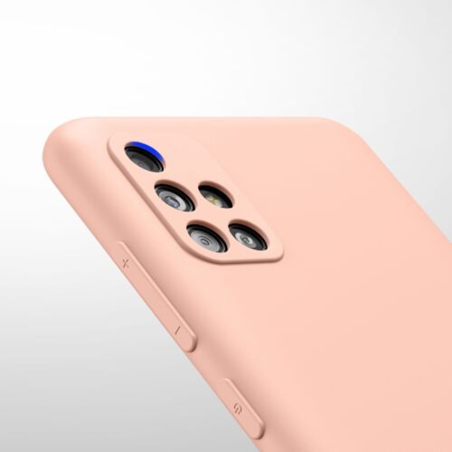 Husa pentru Samsung Galaxy A51, Silicon, Roz, 51196.199 fotografia produsului View 9 L