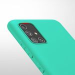 Husa pentru Samsung Galaxy A51, Silicon, Verde, 51196.126 fotografia produsului View 9 S