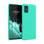 Husa pentru Samsung Galaxy A51, Silicon, Verde, 51196.126 fotografia produsului