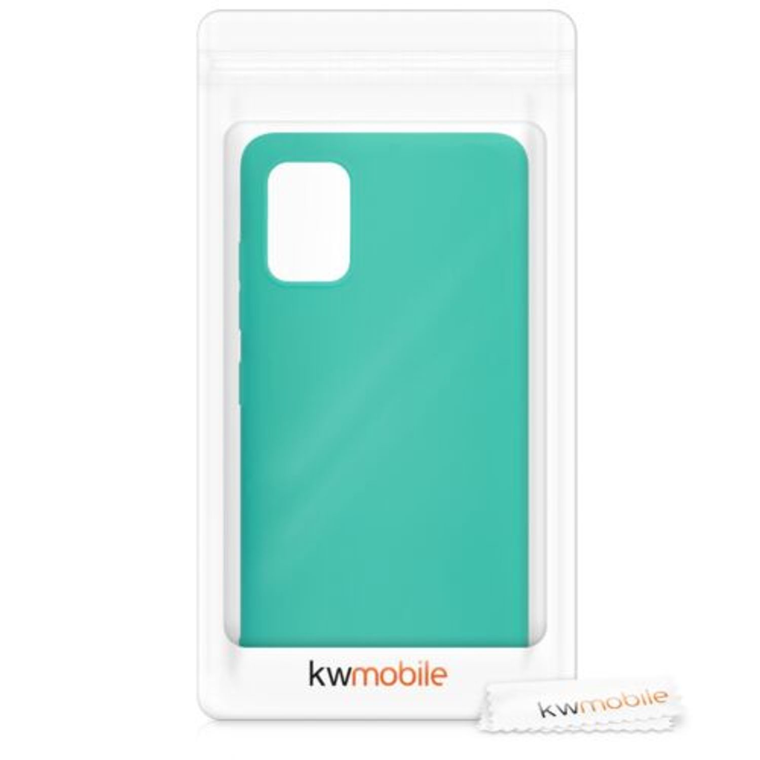 Husa pentru Samsung Galaxy A51, Silicon, Verde, 51196.126 fotografia produsului View 8 L