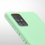 Husa pentru Samsung Galaxy A51, Silicon, Verde, 51196.176 fotografia produsului View 9 S