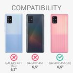 Husa pentru Samsung Galaxy A51 5G, Silicon, Albastru, 53686.58 fotografia produsului View 6 S