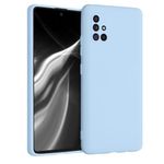 Husa pentru Samsung Galaxy A51 5G, Silicon, Albastru, 53686.58 fotografia produsului
