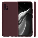 Husa pentru Samsung Galaxy A51 5G, Silicon, Rosu, 53686.190 fotografia produsului View 2 S