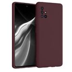 Husa pentru Samsung Galaxy A51 5G, Silicon, Rosu, 53686.190 fotografia produsului
