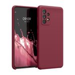 Husa pentru Samsung Galaxy A52, Silicon, Rosu, 54347.209 fotografia produsului