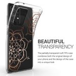 Husa pentru Samsung Galaxy A52, Silicon, Rose Gold, 54357.01 fotografia produsului View 3 S