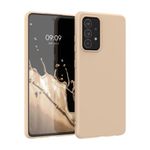 Husa pentru Samsung Galaxy A52, Silicon, Crem, 54346.154 fotografia produsului