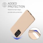 Husa pentru Samsung Galaxy A52, Silicon, Crem, 54346.154 fotografia produsului View 7 S