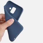 Husa pentru Samsung Galaxy A6 (2018), Silicon, Albastru, 45247.116 fotografia produsului View 7 S