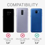 Husa pentru Samsung Galaxy A6 (2018), Silicon, Albastru, 45247.116 fotografia produsului View 3 S