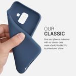 Husa pentru Samsung Galaxy A6 (2018), Silicon, Albastru, 45247.116 fotografia produsului View 5 S
