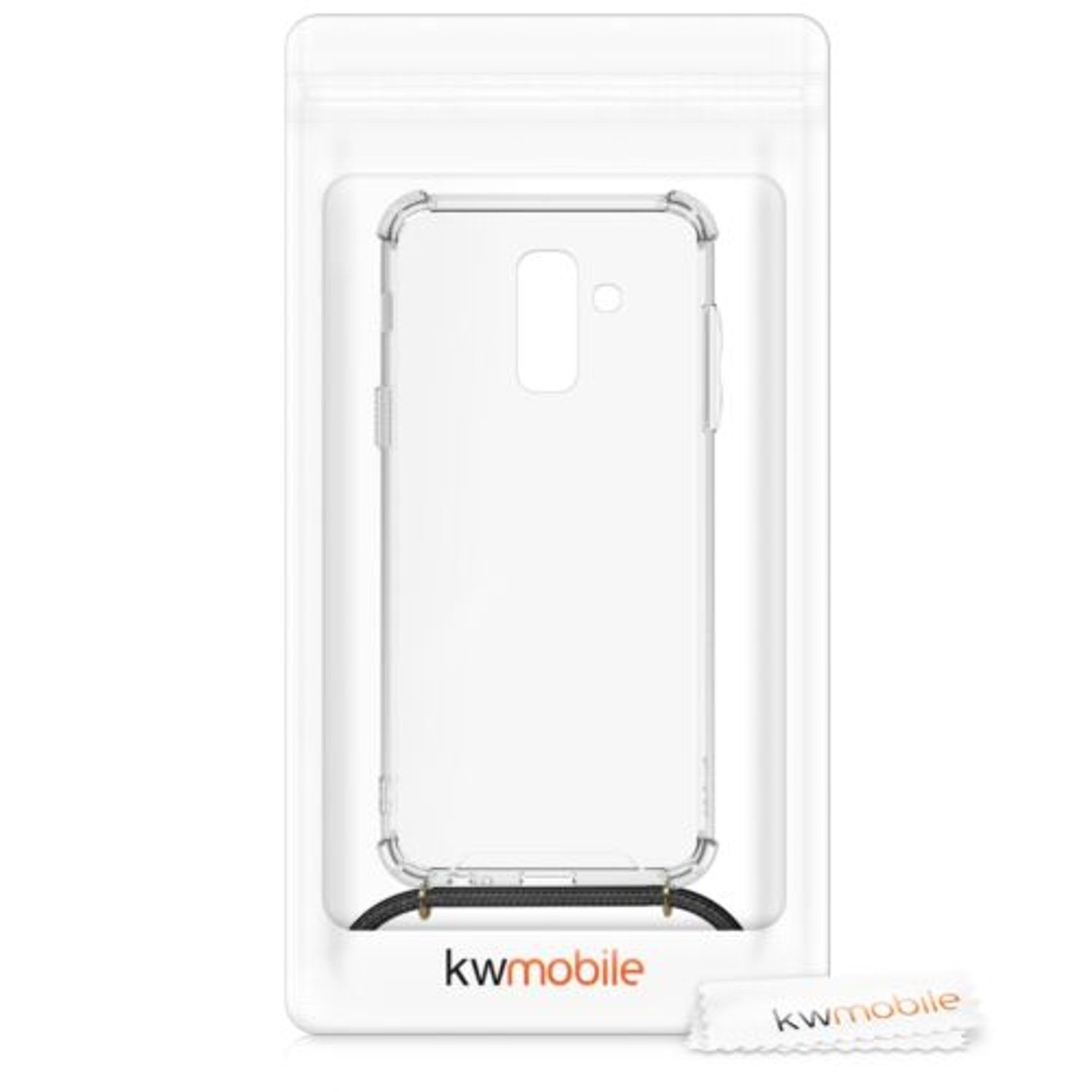 Husa pentru Samsung Galaxy A6 Plus, Silicon, Transparent, 48457.01 fotografia produsului View 10 L