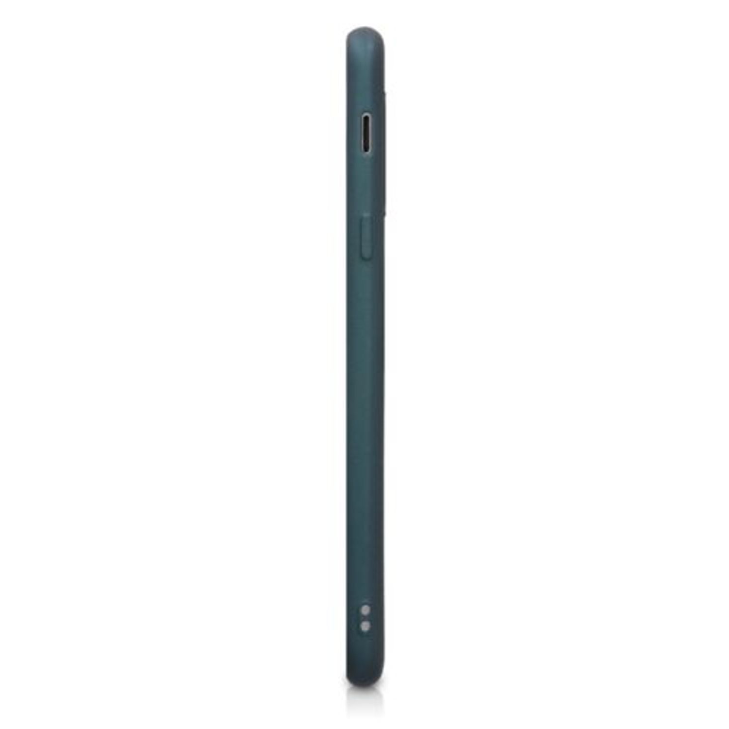 Husa pentru Samsung Galaxy A6 Plus, Silicon, Verde, 45264.14 fotografia produsului View 5 L